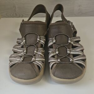 Baretraps- Sandals Women's 8M Khaki Lana, Hook & Loop